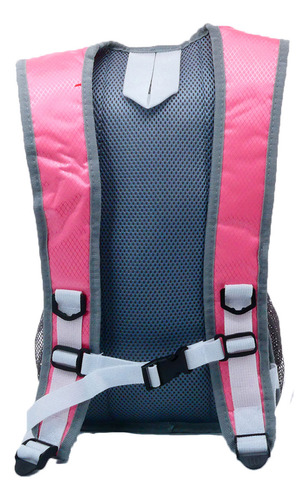 Morral Escolar Wilson Bolso Girl Skate Color Rosado Diseño De La Tela Liso