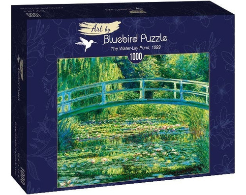 Bluebird Puzzle 1000 Pzs - Claude Monet - The Water-lily