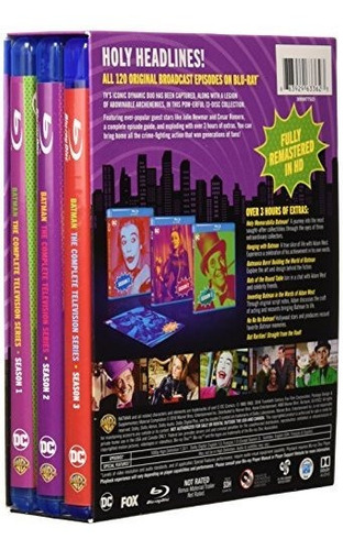 Imagen 2 de 2 de Batman: La Serie De Televisión Completa (blu-ray)