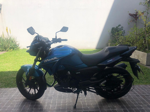 Moto Usada Hero Hunk 200r Con Abs 2019 4900kms Urquiza Motos
