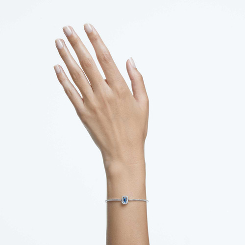 Swaro Pulsera Brazalete Una, Piedra De Corte Octogonal,