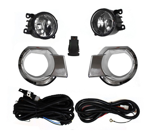 Kit Faros Niebla Rej/cromo Ranger 2013 2014 2015 2016