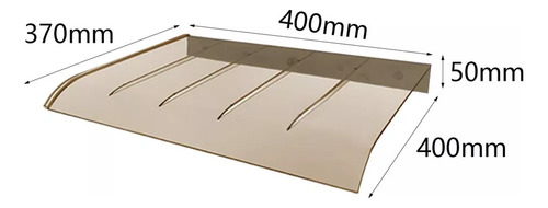 Techo Protector Para Ventana/puerta De 40x40cm