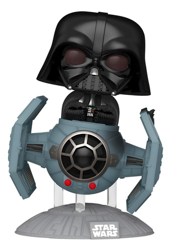 Funko Pop! Rides Deluxe: Star Wars - Tie Fighter Con Vader (Usado)