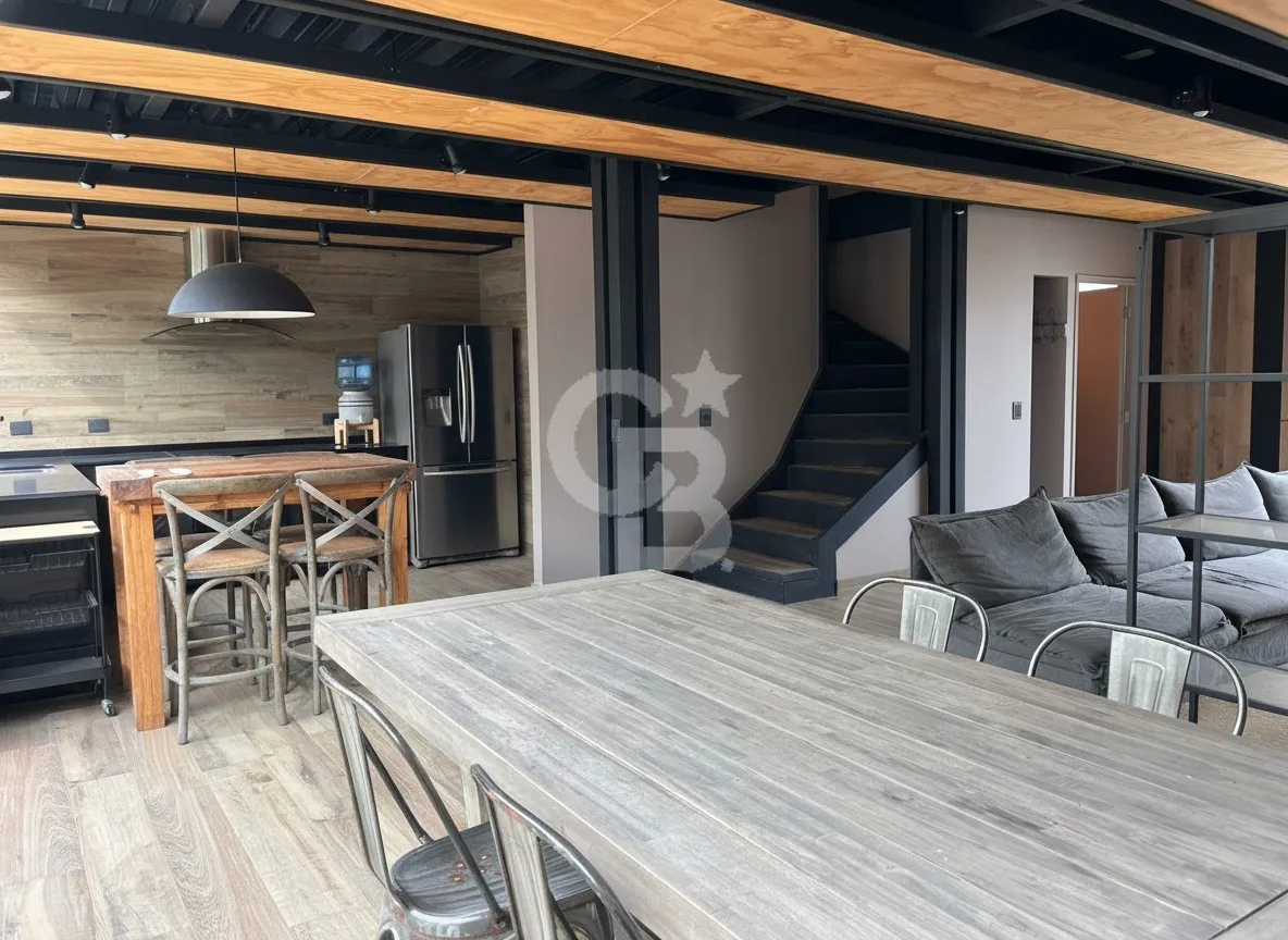 Imagen 4 de 20 de Casa Habitacional Estilo Industrial En Vitacura