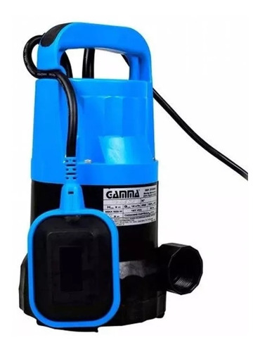 Bomba Sumergible 500w Plástica Agua Clara Gamma Env Lacueva