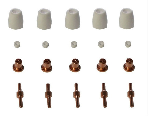 Kit 5 Consumibles Para Cortadora Plasma Shimaha Wpm18140bvm