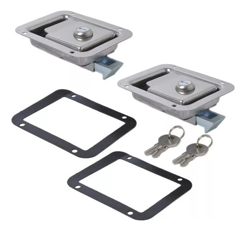 Kit De 2 Fechos De Pás Para Caminhão E Caixa De Ferramentas
