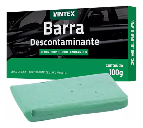 Vintex Clay Bar Descontaminante 100gr Detailing