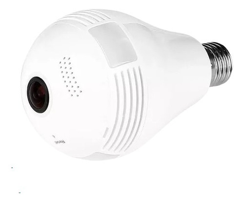 Cámara Espía Ip Wifi Foco Led 360 Vision Panorámica Fhd