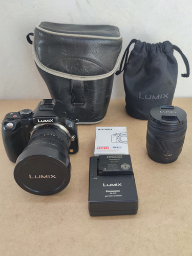 Camara Panasonic Lumix Dmcg5 Lentes 7-14mm Y 14-42