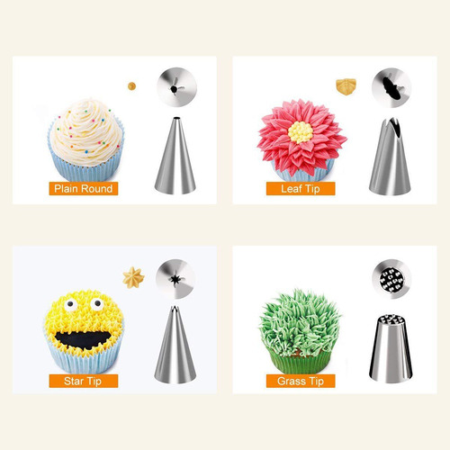 Imagen 5 de 6 de 52pcs Multi -función De La Torta Decorar Equipo La Torta De