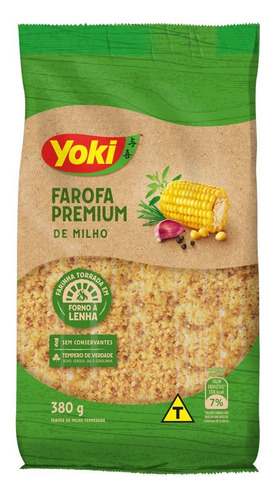 Farofa Pronta de Milho Premium Yoki 380g