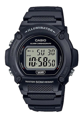 Relógio Casio Masculino Standard Digital W-219h-1avdf