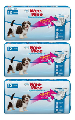 Wee-wee Products - Panales Desechables Para Perros (3 Unidad