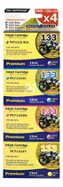Comprar Pack 4 Cartuchos 133 Tintas Alternativas Para Epson T12 T22