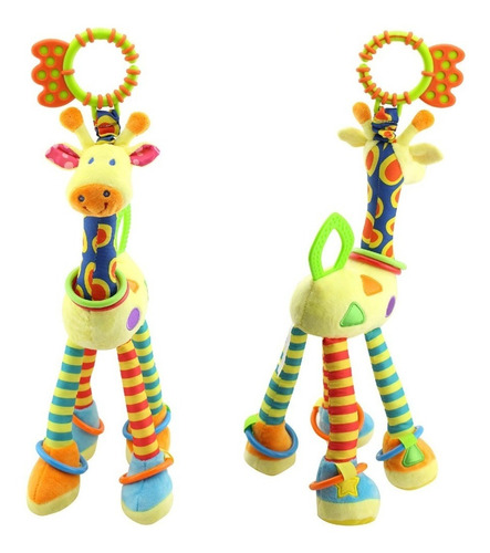 Chocalho Mobile Bebês Mordedor Girafinha Brinquedo
