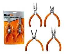 Comprar Jogo Cu002F4 Mini Alicates Profissional Pu002F Bijuterias Artesanato