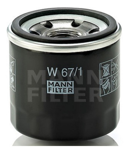 Filtro Aceite Mann W67/1 Yanmar 11930535160 O 11930535151