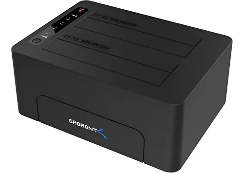 Docking Para Disco Rigido - Sabrent - 3.5  - Usb 3.0 - Doble