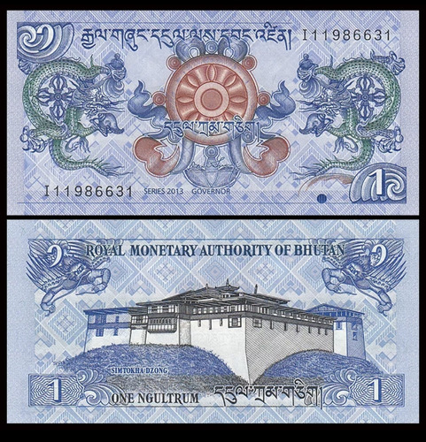 Billete De Bhutan