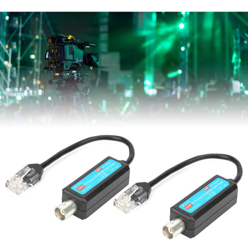 Zz Par De Extensores Ip De Red Coaxial Pasiva Sobre Coaxial