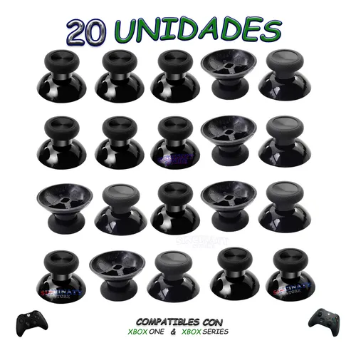 20 Análogo Joystick + 20 Tapa Capucha Para Xbox One Y Series