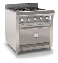 Comprar Cocina Industrial Morelli Basic Cheff 750 4 Hornallas Horno