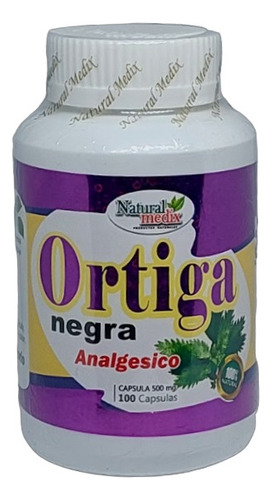 Ortiga Negra | 500mg | X 100 Capsulas | Natural Medix - Holy