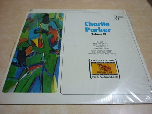 Charlie Parker ¿ Volume Iii Vinilo Impecable 