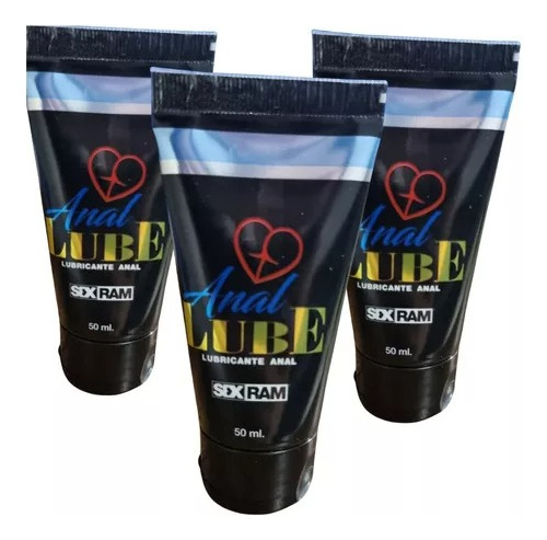 Gel Intimo Lubricante Dilatador Anal Sexram  Pack X3 