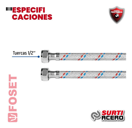 Manguera Flexible Para Fregadero, 55cm,