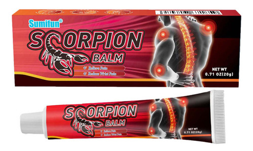 Crema Para Aliviar El Dolor Scorpion Para La Artritis Reumat