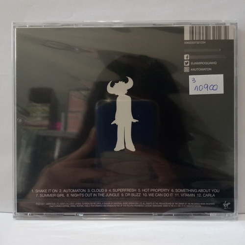 Jamiroquai Automaton Cd Nuevo Eu Musicovinyl