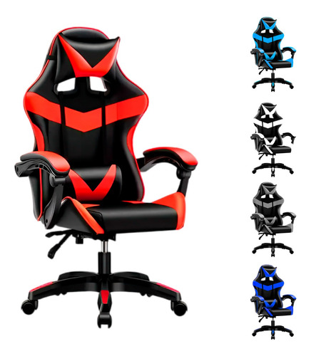 Silla Escritorio Gamer Ergonómica Tapizado Eco-cuero