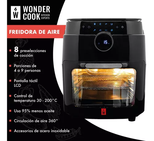 Horno De Aire Sin Aceite Air Fryer Oven 12 Litros Electrica