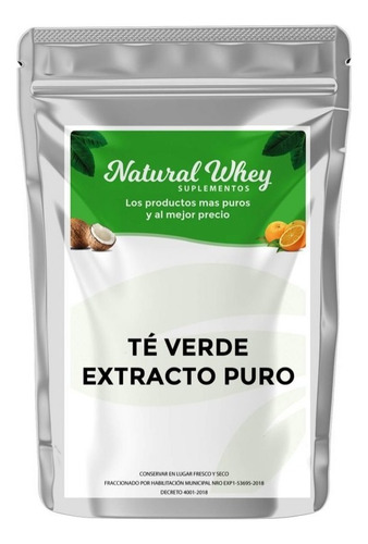 Extracto Puro De Té Verde Fuente De Teanina 50 Gramos