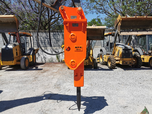 Martillo Hidráulico Npk Gh-4 Para Retroexcavadora