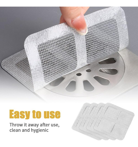 Filtro Desechable Multifuncional De 50 Piezas Para Drenaje D