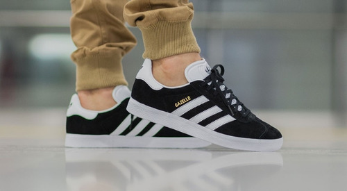 adidas gazelle negro hombre