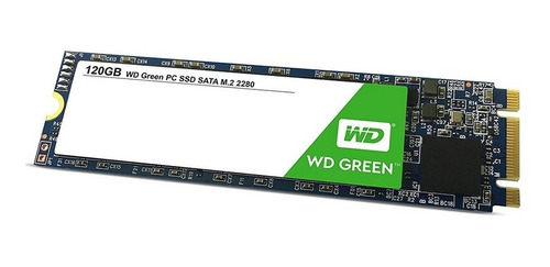 Imagem 1 de 4 de Hard Disk Ssd M2 120 Gb Western Digital - Wds120g2g0b