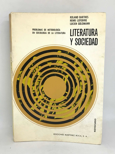 Literatura Y Sociedad Barthes, Lefebvre Y Goldmann L5
