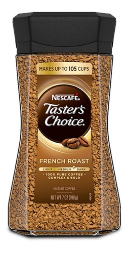 Café Nescafé French Roast Tasters Choice  198g *importado*