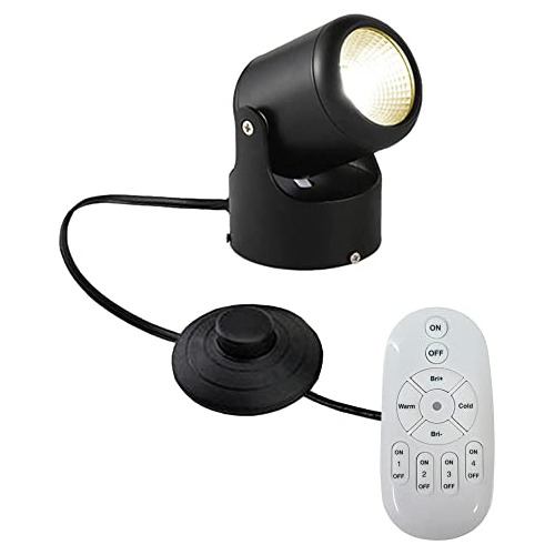 Luz De Acento Uplight Led Mini De 7 Vatios, Interruptor...