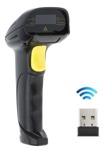 Lector Codigo De Barras Inalambrico Usb Recargable Seisa