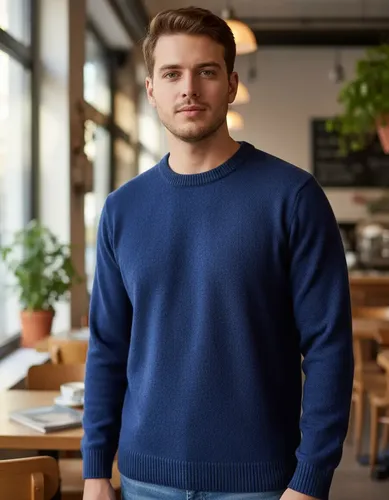 Blusa Tricô Masculina Lã Suéter Gola Careca Cardigan Inverno — R$ 47,97 em Mercado Livre, 39% OFF