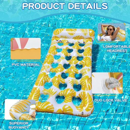 Flotador Inflable Para Alberca,tumbonas Inflables Para