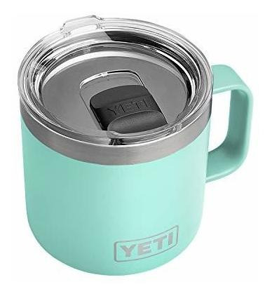 Yeti Rambler 14 Oz Mug, Acero Insulado De Vacuo, 98sr F