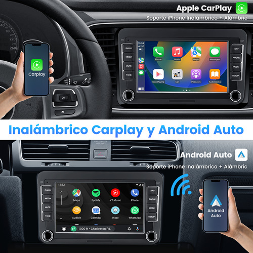 Autoestéreos 7 In Passat Vw Golf Android Carplay 2+32g 9070