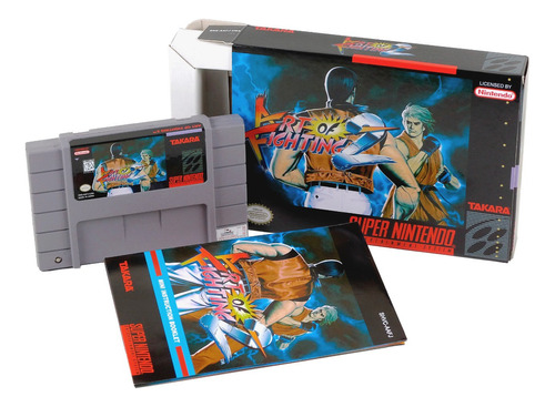 Art Of Fighting 2 Super Nintendo Snes Completo